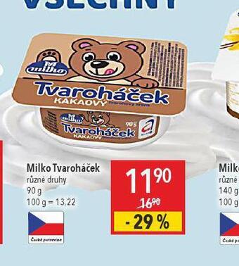 Milko tvaroháček