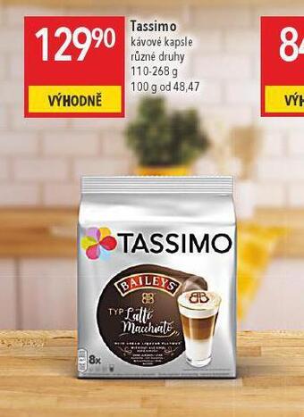 Globus Tassimo kávové kapsle nabídka