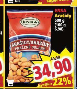 Norma Ensa arašídy nabídka