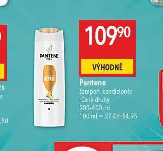 Globus Pantene šampon, kondicioner nabídka