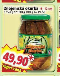 Norma Znojemská okurka nabídka