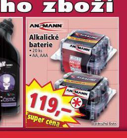 Norma Alkalické baterie nabídka