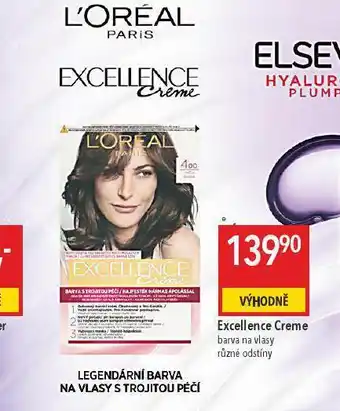 Globus Loreal excellence creme barva na vlasy nabídka