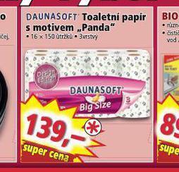 Norma Daunasoft toaletní papír nabídka