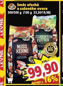 Norma Směs ořechů a sušeného ovoce nabídka