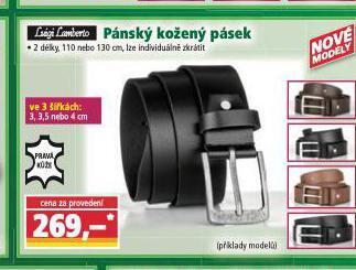 Norma Pánský kožený pásek nabídka