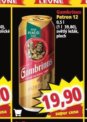 Norma Pivo gambrinus nabídka