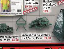 Norma Sada klipsů na květiny nabídka