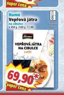 Norma Hamé vepřová játra nabídka