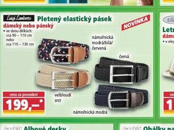 Norma Pletený elastický pásek nabídka