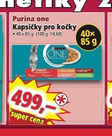 Norma Purina one kapsičky pro kočky nabídka