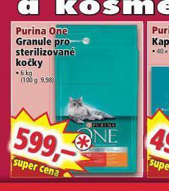 Norma Purina one granule pro kočky nabídka