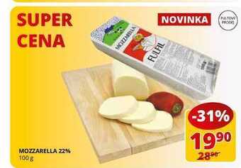 Flop Mozzarella 22% 100 g nabídka