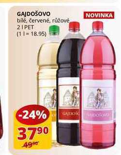 Flop Gajdošovo bílé, červené, růžové 2l pet nabídka