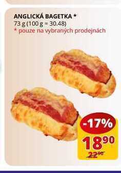 Flop Anglická bagetka * 73 g nabídka