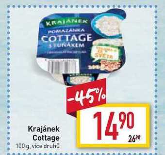 Billa Krajánek cottage 100 g nabídka