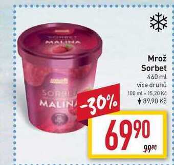 Billa Mrož sorbet 460 ml nabídka