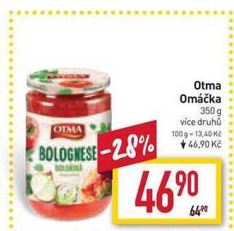 Billa Otma omáčka 350 g nabídka