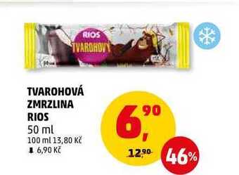 Penny Market Tvarohová zmrzlina rios, 50 ml nabídka
