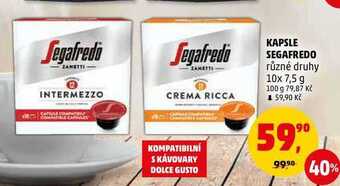 Penny Market Kapsle segafredo, 10x 7,5 g nabídka
