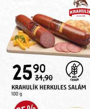 Terno Krahulík herkules salám 100 g nabídka