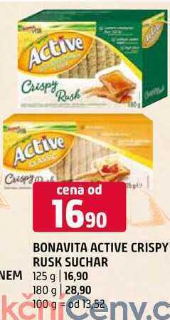 Terno Bonavita active crispy rusk suchar  125 g nabídka