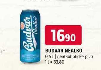 Terno Budvar nealko 0,5 l nabídka