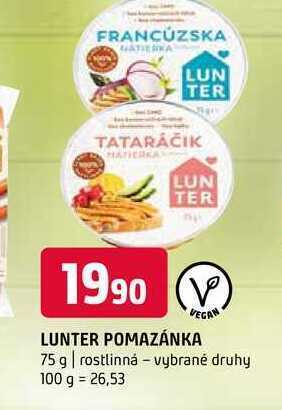 Terno Lunter pomazánka 75 g nabídka