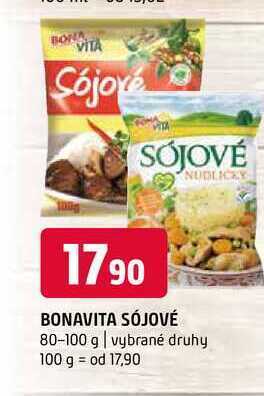Terno Bonavita sójové 80-100 g nabídka