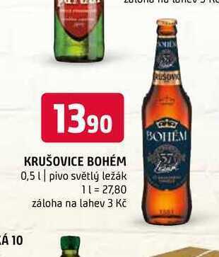 Terno Krušovice bohém 0,5 l nabídka