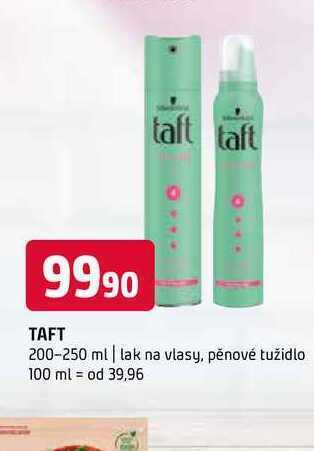 Terno Taft 200-250 ml | lak na vlasy, pěnové tužidlo nabídka