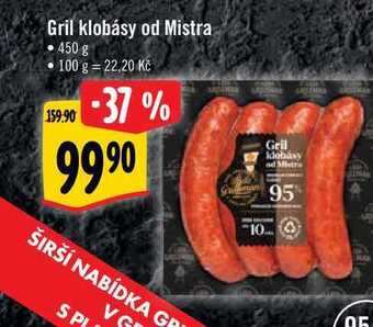 Albert Gril klobásy od mistra 450 g nabídka