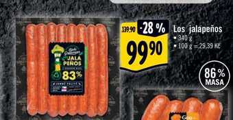 Albert Los jalapeňos • 340 g nabídka