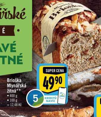 Albert Brioška mlynářská žitná 400 g nabídka
