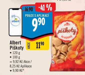 Albert Albert piškoty • 120 g nabídka