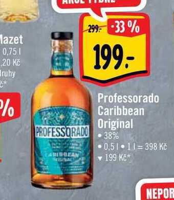 Albert Professorado caribbean original 38% 0,5 l nabídka