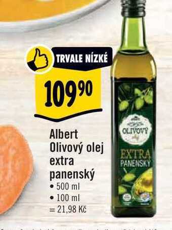Albert Albert olivový olej extra panenský • 500 ml nabídka