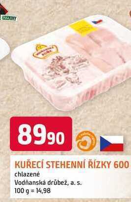 Trefa Kuřecí stehenní řízky chlazené 600g nabídka