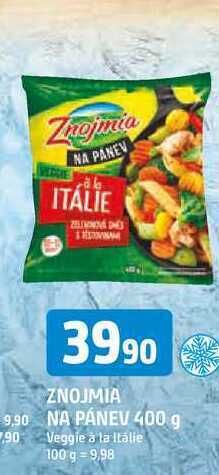 Znojmia, na panev 400 g