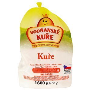 Trefa Vodňanské kuře bez drobů, kuchané, hluboce zmrazené 1600g nabídka