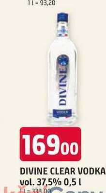 Trefa Divine clear vodka vol. 37,5% 0,5 l nabídka