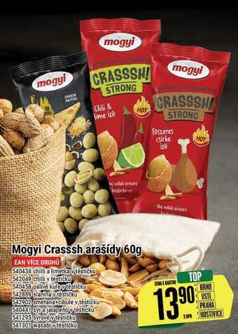 Tamda Foods Mogyi crasssh arašídy 60 g nabídka