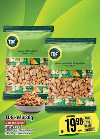Tamda Foods Tdf kešu 80g nabídka