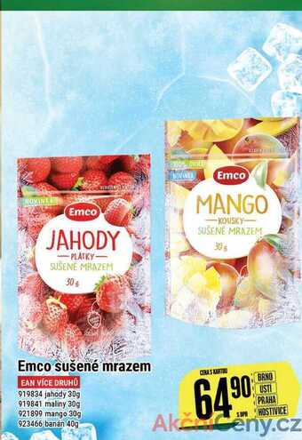 Tamda Foods Emco sušené mrazem nabídka