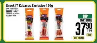 Tamda Foods Snack !t kabanos exclusive 120 g nabídka