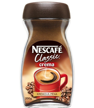 CBA Instantní káva nescafé classic crema 100g nabídka