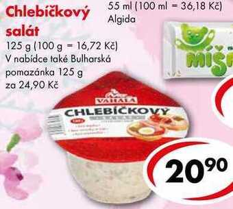 CBA Chlebíčkový salát, 125 g nabídka