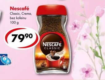 CBA Nescafé Classic, Crema, bez kofeinu 100 g nabídka