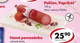 CBA Poličan, Paprikáš 100 g nabídka