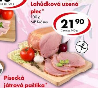 Lahůdková uzená plec 100 g